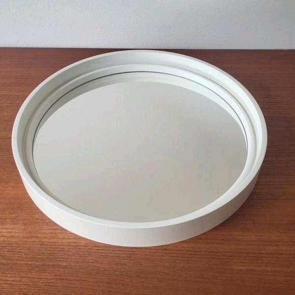 Vintage Spiegel Rond - Spiegel Rond, Huis en Inrichting, Woonaccessoires | Spiegels, Gebruikt, Minder dan 50 cm, Minder dan 100 cm