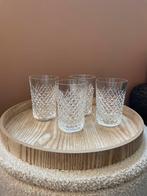 4 Kristallen Glazen, Glas of Glazen, Ophalen of Verzenden, Effen, Glas