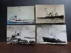 4 ansichtkaarten sleepboten Smit & co, Verzamelen, Scheepvaart, Ophalen of Verzenden, Motorboot, Kaart, Foto of Prent