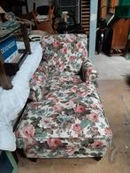 Prachtige gebloemde sofa chaise longue., Ophalen, Zo goed als nieuw