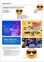 Parkeerticket Jaarbeurs P2 voor 20 oktober Lego World, Tickets en Kaartjes, Eén persoon