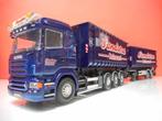 TEKNO SCANIA SANDSTRA BOLSWARD AFZETCONTAINER, Ophalen of Verzenden, Zo goed als nieuw, Bus of Vrachtwagen, Tekno