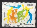 Frankrijk, zegel 2018-6983, Postzegels en Munten, Verzenden, Gestempeld
