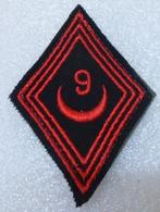 Mouwembleem 9 RI Zouaves, Verzenden, Landmacht, Overige gebieden, Embleem of Badge