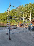 aluminium rol steiger, Ophalen, Gebruikt, Rolsteiger of Kamersteiger, 2 tot 5 meter