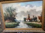 Bernard Hendrik Slotman schilderij, Antiek en Kunst, Kunst | Schilderijen | Klassiek, Ophalen of Verzenden