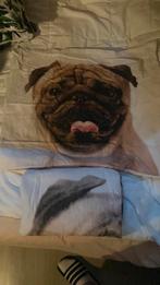 dekbedovertrek 1 persoons hond, Ophalen of Verzenden, Zo goed als nieuw, Rond