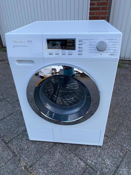 Miele Wasmachine 9kg/1600 met Twindos en Powerwash 2.0., Witgoed en Apparatuur, Wasmachines, Zo goed als nieuw, Voorlader, 8 tot 10 kg