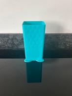 Leuke turquoise bekerhouder, Ophalen of Verzenden, Zo goed als nieuw