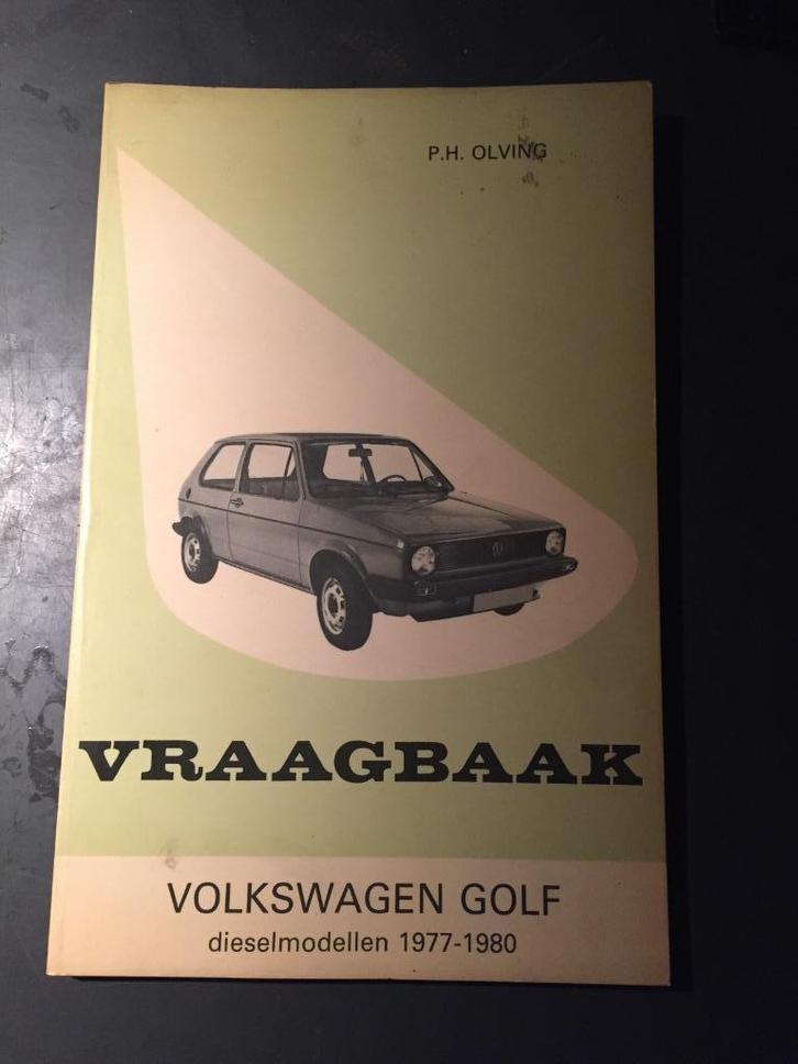 Vraagbaak Volkswagen Golf 1500 Diesel 1977, Auto diversen, Handleidingen en Instructieboekjes, Ophalen of Verzenden