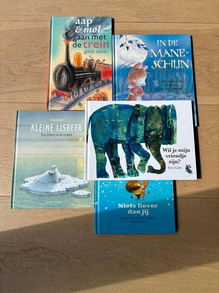 Leuke peuterboeken - 5 stuks, Boeken, Kinderboeken | Jeugd | onder 10 jaar, Zo goed als nieuw, Fictie algemeen, Ophalen of Verzenden