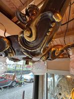 Nostalgische Lamp met 6 Glazen Kappen, Ophalen, Gebruikt, Glas