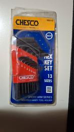 Chesco Inbussleutel Set - 13 Delig - Inch Maten, ongebruikt, Ophalen of Verzenden, Nieuw