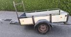 aanhanger   1 meter breed  en 2 meter lang, Ophalen, Gebruikt