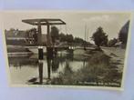 Nieuw Weerdinge - Brug 1e Kruisdiep jaren 50, Verzamelen, Ansichtkaarten | Nederland, Ophalen of Verzenden, 1940 tot 1960, Gelopen