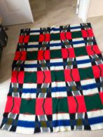 VINTAGE DEKENS RETRO BOHO HIPPIE ORANJE HERFST, Ophalen of Verzenden, Huis en Inrichting