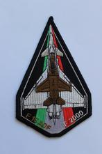 patch  f-16  adf   ef2000  italia, Verzenden, Zo goed als nieuw, Patch, Badge of Embleem
