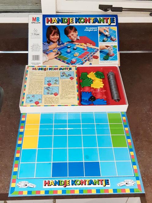 Handje kontantje 1983, Hobby en Vrije tijd, Gezelschapsspellen | Bordspellen, Zo goed als nieuw, Ophalen of Verzenden