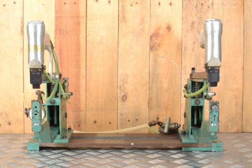 Poppers / Senco - 2-kops pneumatische hechtmachine / hechter, Diversen, Bureau-accessoires, Gebruikt, Ophalen of Verzenden