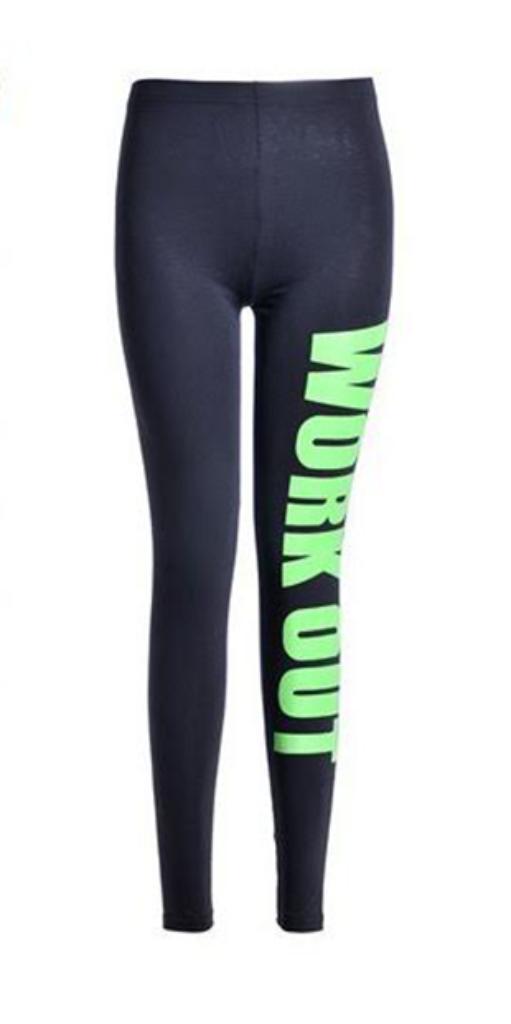 Legging Work Out Maat M/L (073), Kleding | Dames, Leggings, Maillots en Panty's, Nieuw, Legging, Zwart, Ophalen of Verzenden