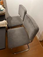 2x Grijze Stoelen - Goeie staat, Ophalen, Gebruikt, Twee, Metaal