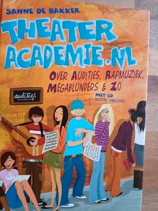 Sanne de Bakker - Theateracademie*** HAGELNIEUW..MOOI CADEAU, Boeken, Kinderboeken | Jeugd | 10 tot 12 jaar, Zo goed als nieuw