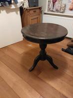 Oud, rond tafeltje - nog netjes!, Huis en Inrichting, Tafels | Eettafels, Minder dan 50 cm, Gebruikt, Tot twee personen, Minder dan 50 cm
