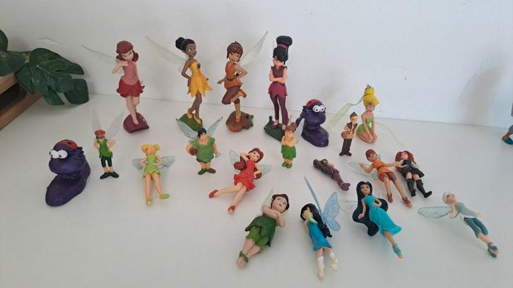 Disney feeën poppetjes, Verzamelen, Poppetjes en Figuurtjes, Zo goed als nieuw, Ophalen of Verzenden