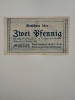 Duits Notgeld Trier Noodgeld, Postzegels en Munten, Bankbiljetten | Europa | Niet-Eurobiljetten, Duitsland, Ophalen of Verzenden