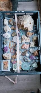 Grote krat (60x38) met verschillende mineralen, Ophalen of Verzenden
