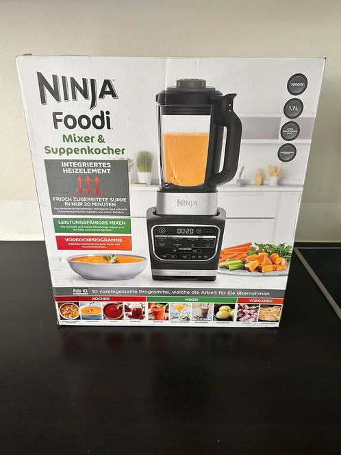 Ninja Foodi 2-in-1 Soepmaker en Blender NIEUW!, Witgoed en Apparatuur, Keukenmixers, Nieuw, Ophalen of Verzenden