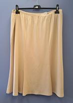 Rabe effen beige midi rok rekbare taille band mt 46 nr 41576, Rabe, ., Beige, Maat 46/48 (XL) of groter