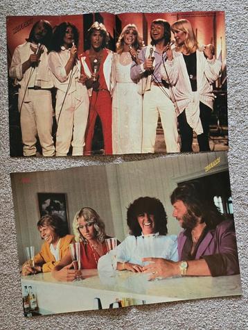 2 ABBA posters, Hitkrant, A3 formaat beschikbaar voor biedingen