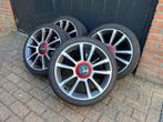 Abarth 595 velgen winterset 17 inch 205/40R17 Fortuna, Auto-onderdelen, Banden en Velgen, Ophalen, Gebruikt, Banden en Velgen