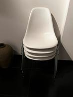 Vitra stoelen 6 stuks, Huis en Inrichting, Stoelen, Ophalen, Kunststof, Gebruikt, Wit