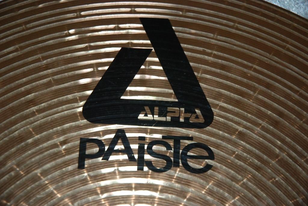 Paiste Alpha thin crash 977gr. 16 inch  <26260367>, Muziek en Instrumenten, Gebruikt, ., Drums of Percussie, Ophalen of Verzenden