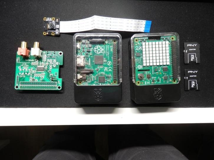 2 x Raspberry Pi Model B+ VI.2, Hobby en Vrije tijd, Elektronica-componenten, Gebruikt, Ophalen of Verzenden