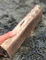 Jimmy Choo Clutch - Snake Print Taupe/Beige, Verzenden, Gebruikt, Beige, Avondtasje