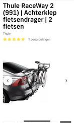 Achterklep fietsendrager voor 2 fietsen, 2 fietsen, Fietsendrager-accessoire, Zo goed als nieuw, Ophalen