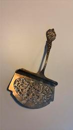 Zilveren Pasteischerp met Bloemmotief, Antiek en Kunst, Ophalen