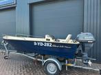 Nette Rhea 430 + Yamaha 25PK *POWERTRIM*, Watersport en Boten, 10 tot 30 pk, Ophalen of Verzenden, Zo goed als nieuw, 3 tot 6 meter