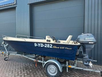 Nette Rhea 430 + Yamaha 25PK *POWERTRIM*  beschikbaar voor biedingen