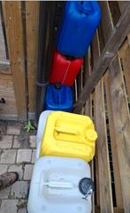 jerrycans, Ophalen, Gebruikt