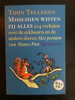 Toon Tellegen - Misschien wisten zij alles, Ophalen of Verzenden, Gelezen, Toon Tellegen, Fictie