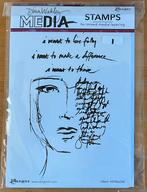 Dina Wakley stempelsets, nieuw en ongebruikt, Ophalen of Verzenden, Nieuw, EZ-mounted stempel