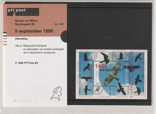 Postzegelmapje nr. 141 Natuur en Mileiu / Roofvogels (II), Postzegels en Munten, Postzegels | Nederland, Postfris, Na 1940, Ophalen of Verzenden