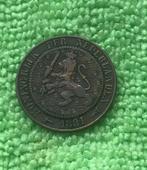Nederlandsche 2,5 Cent 1881, Postzegels en Munten, Munten | Nederland, Ophalen of Verzenden, Koning Willem III, Overige waardes