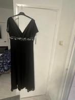 Elegante zwarte avondjurk, Kleding | Dames, Gelegenheidskleding, Galajurk, Zwart, Maat 46/48 (XL) of groter, Ophalen of Verzenden