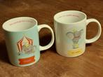Dumbo mug set / 2 bekers Mummy and Daddy, Ophalen of Verzenden, Zo goed als nieuw, Overige stijlen, Kop(pen) en/of Schotel(s)
