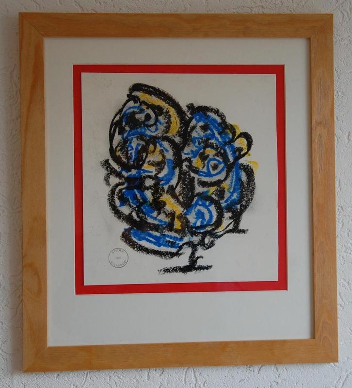 Schilderij Theo Wolvercamp 3, Antiek en Kunst, Kunst | Schilderijen | Klassiek, Ophalen